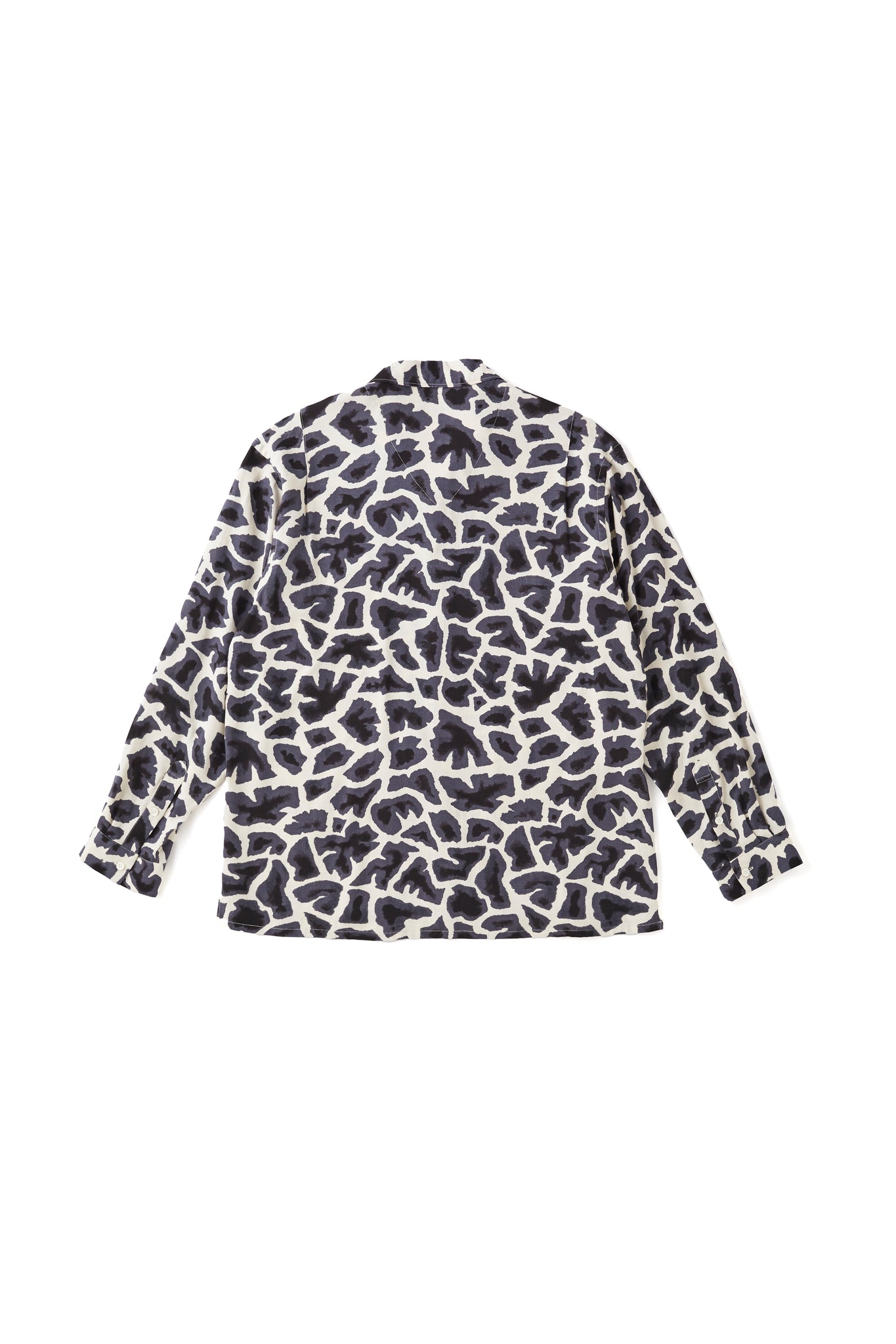 ORIGINAL PRINTED OPEN COLLAR SHIRTS (Giraffe) Long-sleeve - 251OJ-SH17