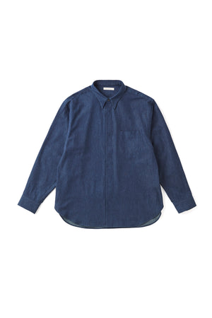 HIDDEN BUTTON COLLAR SHIRTS - 251OJ-SH05