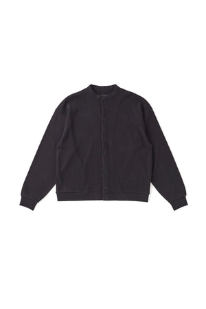 NEP RIBED BAND COLLAR CARDY - 251OJ-CT11