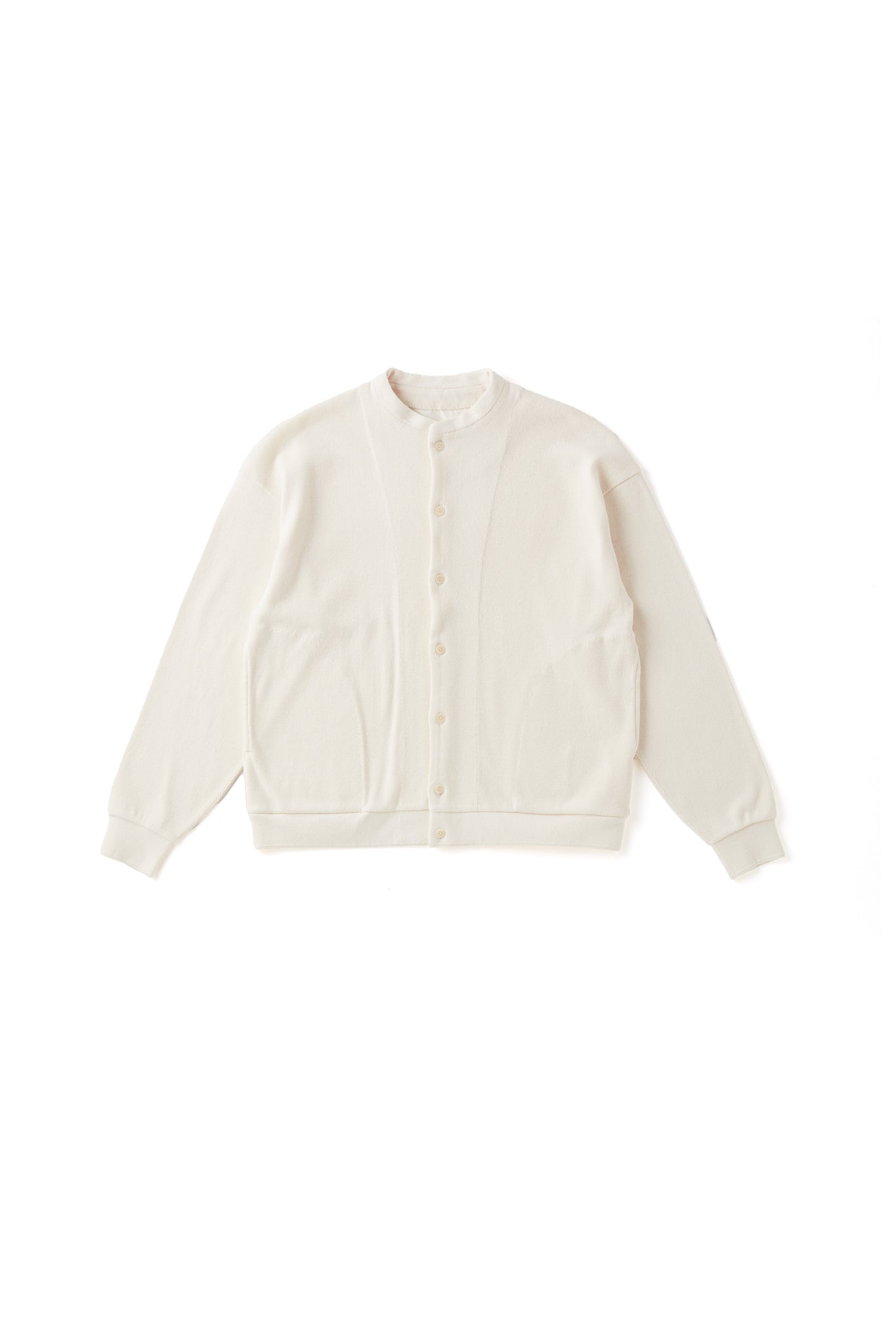 NEP RIBED BAND COLLAR CARDY - 251OJ-CT11
