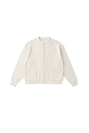 NEP RIBED BAND COLLAR CARDY - 251OJ-CT11