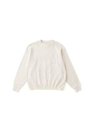 CREW-NECK NEP RIBED TOPS - 251OJ-CT08