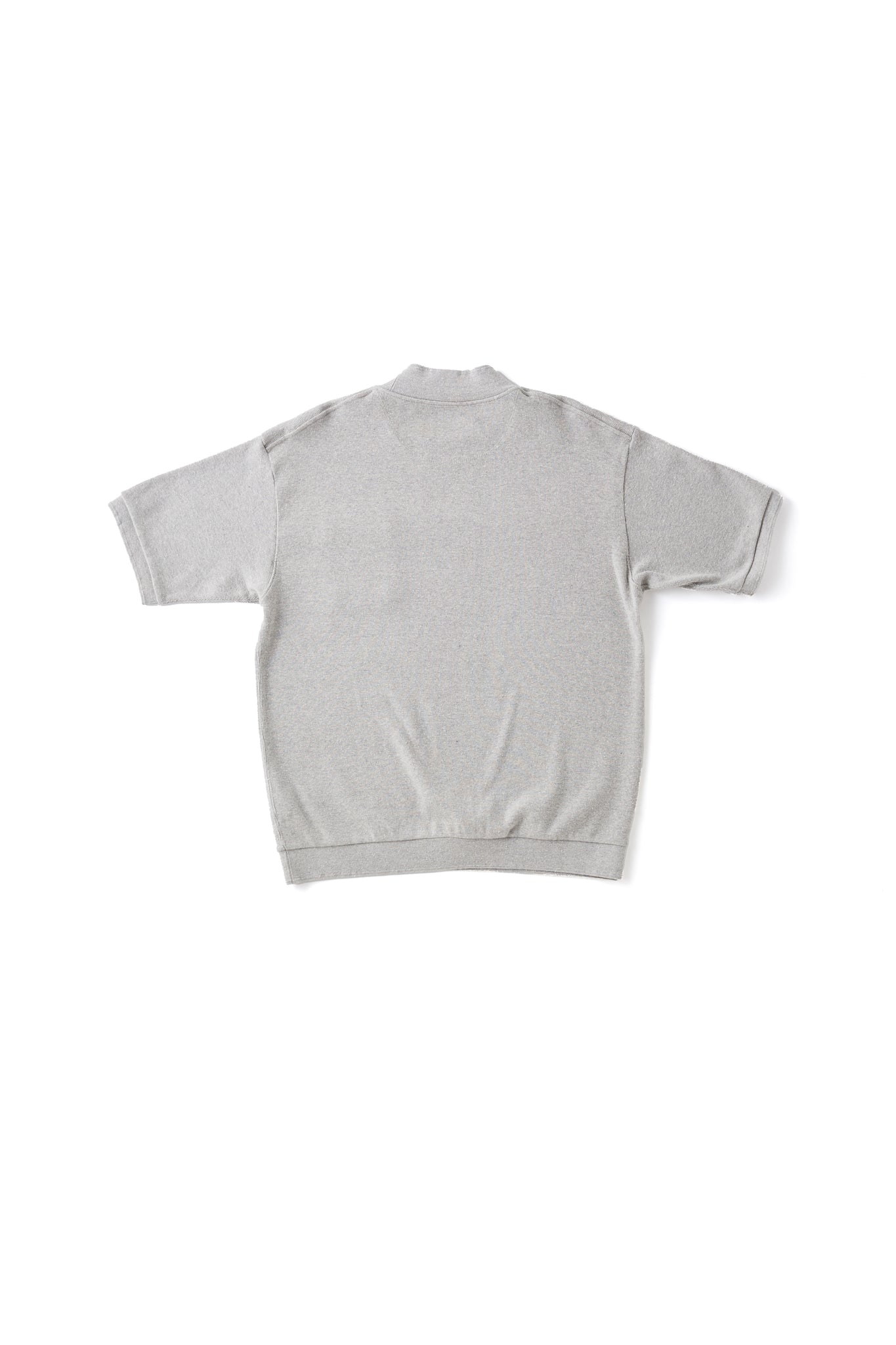 MOCK-NECK NEP RIBED TOPS - 251OJ-CT09
