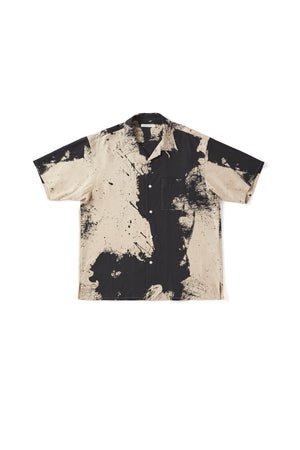 TSUJIMURA SHIRO ABSTRACT PAINT SHIRTS (Short-sleeve) - 251OJ-SH24
