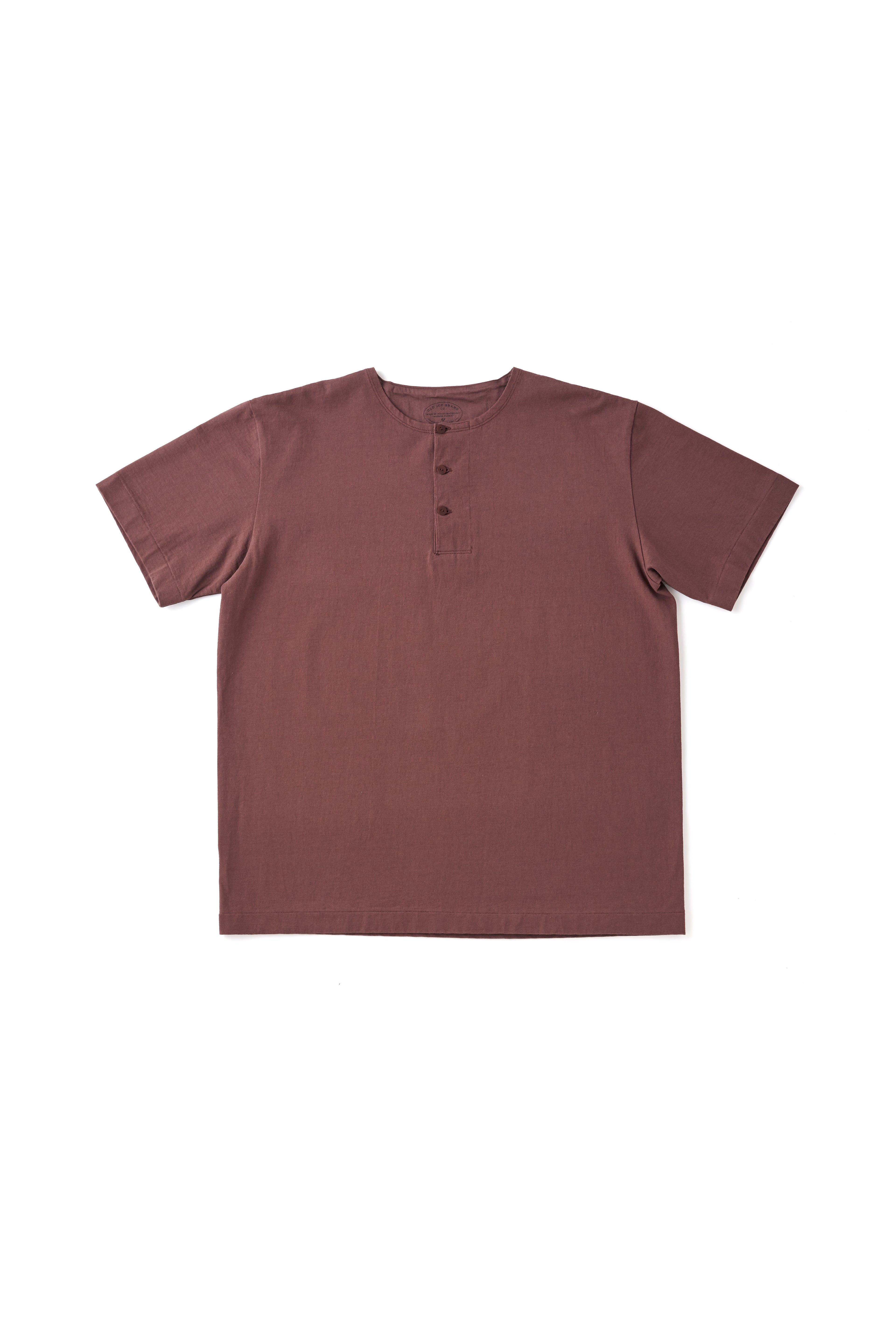 TUBE TEE (Henry-Neck) - 251OJ-CT05 – OLD JOE BRAND