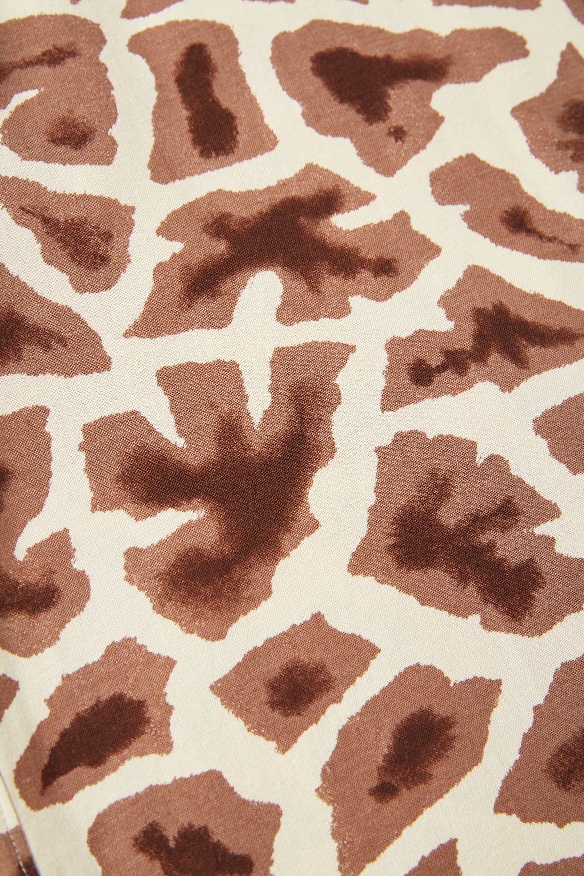 ORIGINAL PRINTED OPEN COLLAR SHIRTS (Giraffe) Short-sleeve - 251OJ-SH21