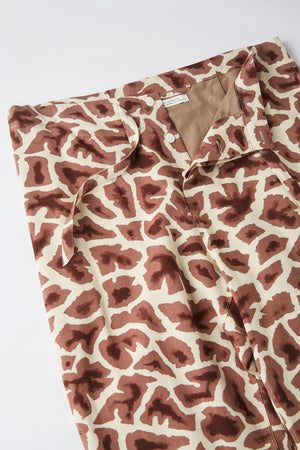 ORIGINAL PRINTED EASY TROUSER (Giraffe) - 251OJ-PT18
