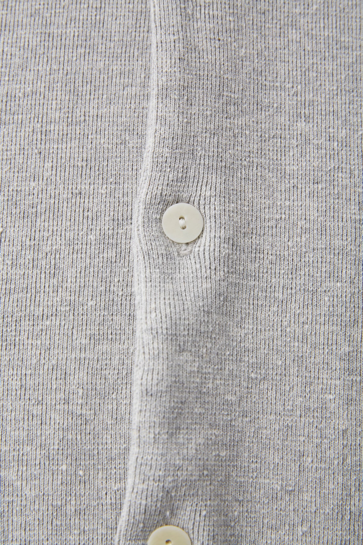 NEP RIBED BAND COLLAR CARDY - 251OJ-CT11