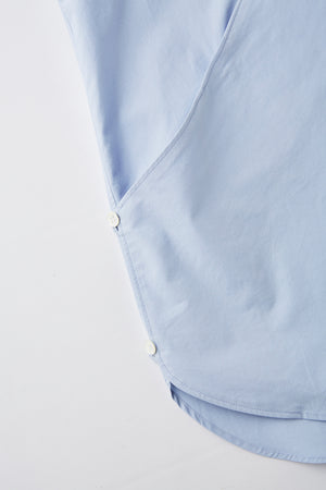 ASYMMETRY FRONT TUNIC SHIRTS (Long-Sleeve) - 251OJ-SH08