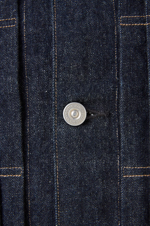 LOWER POCKET JEAN JACKET - 251OJ-JK19