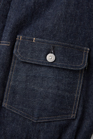 LOWER POCKET JEAN JACKET - 251OJ-JK19