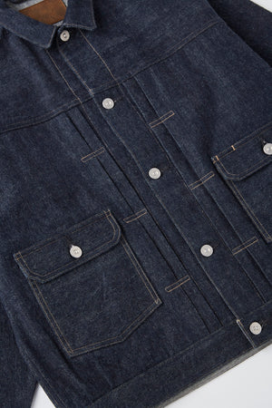 LOWER POCKET JEAN JACKET - 251OJ-JK19
