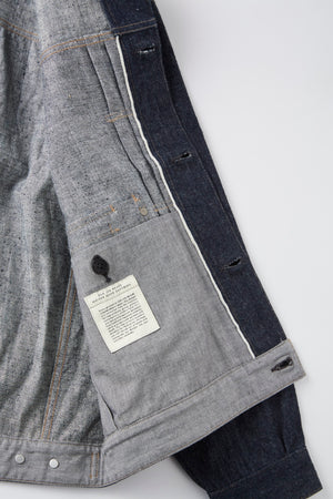 LOWER POCKET JEAN JACKET - 251OJ-JK19