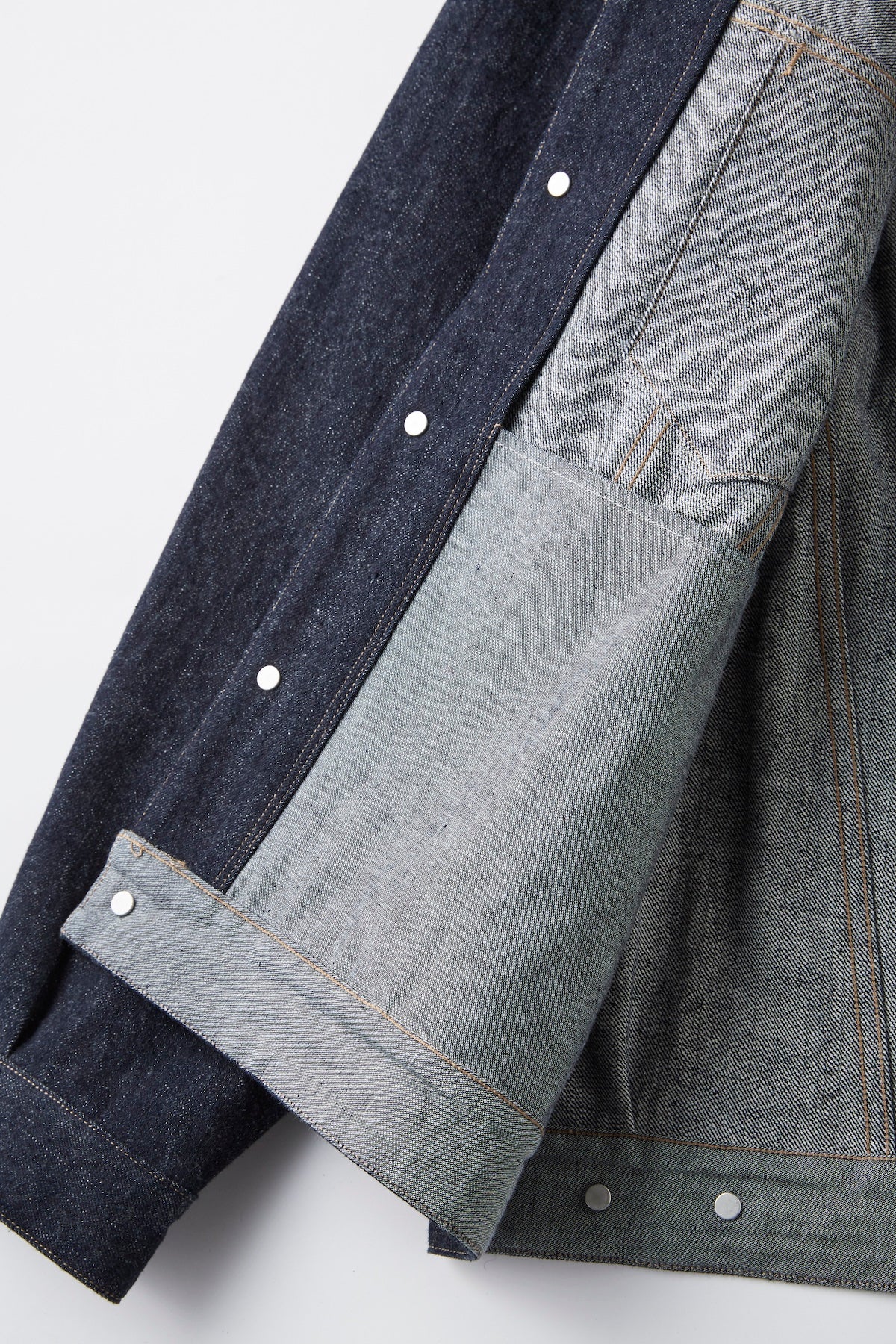 CURVED FLAP JEAN JACKET - 251OJ-JK17