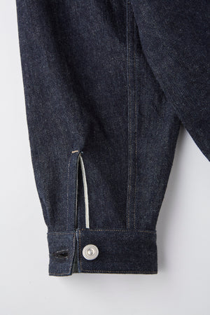 CURVED FLAP JEAN JACKET - 251OJ-JK17