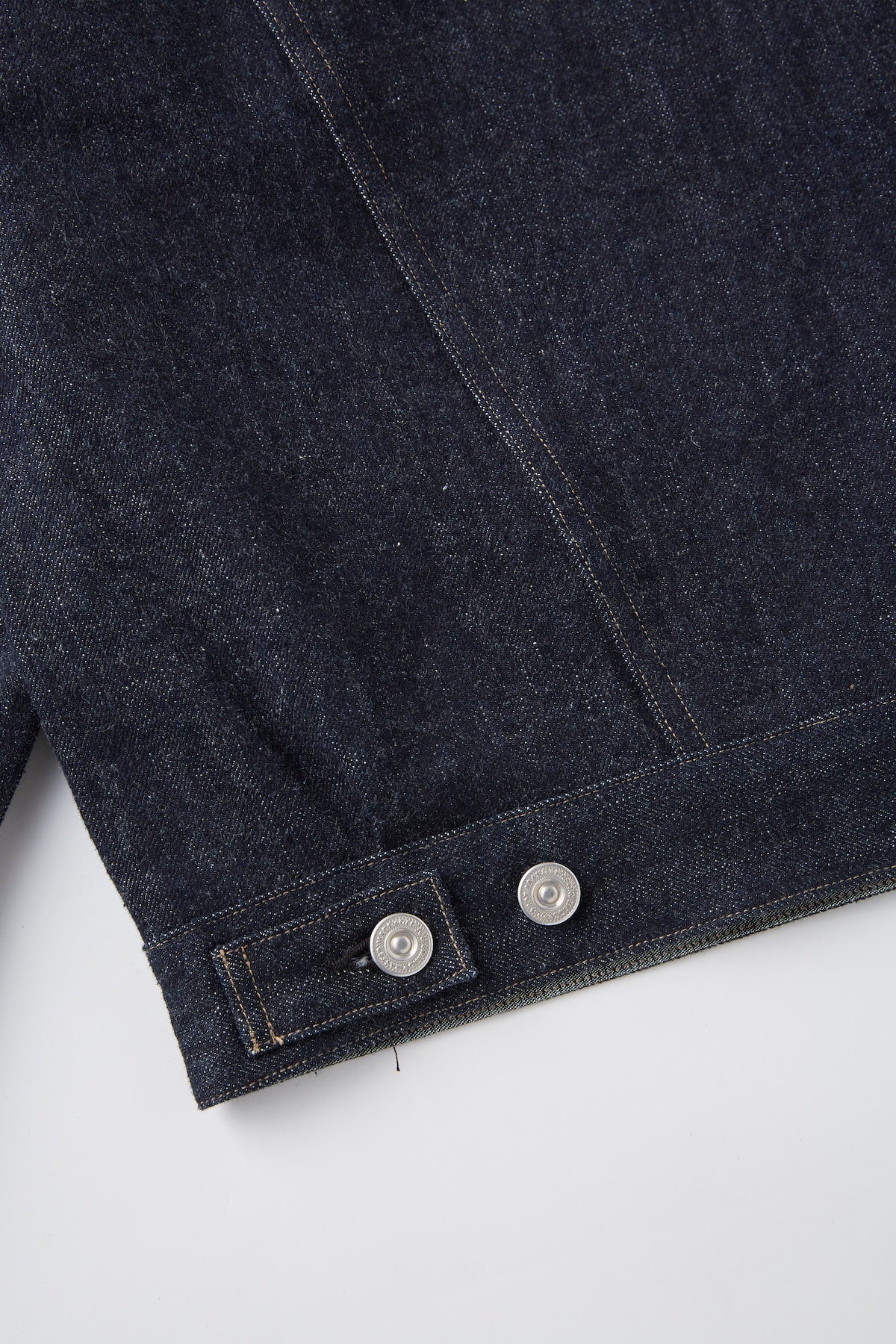 CURVED FLAP JEAN JACKET - 251OJ-JK17