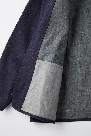 BUTTON FRONT SAILOR JACKET - 251OJ-JK22