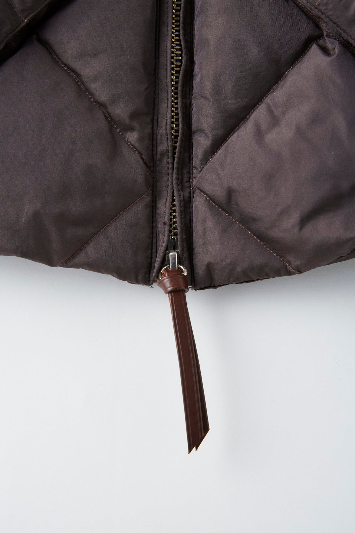 HIGH-COUNT SILK MITTEN PUFF JACKET - 252OJ-JK13