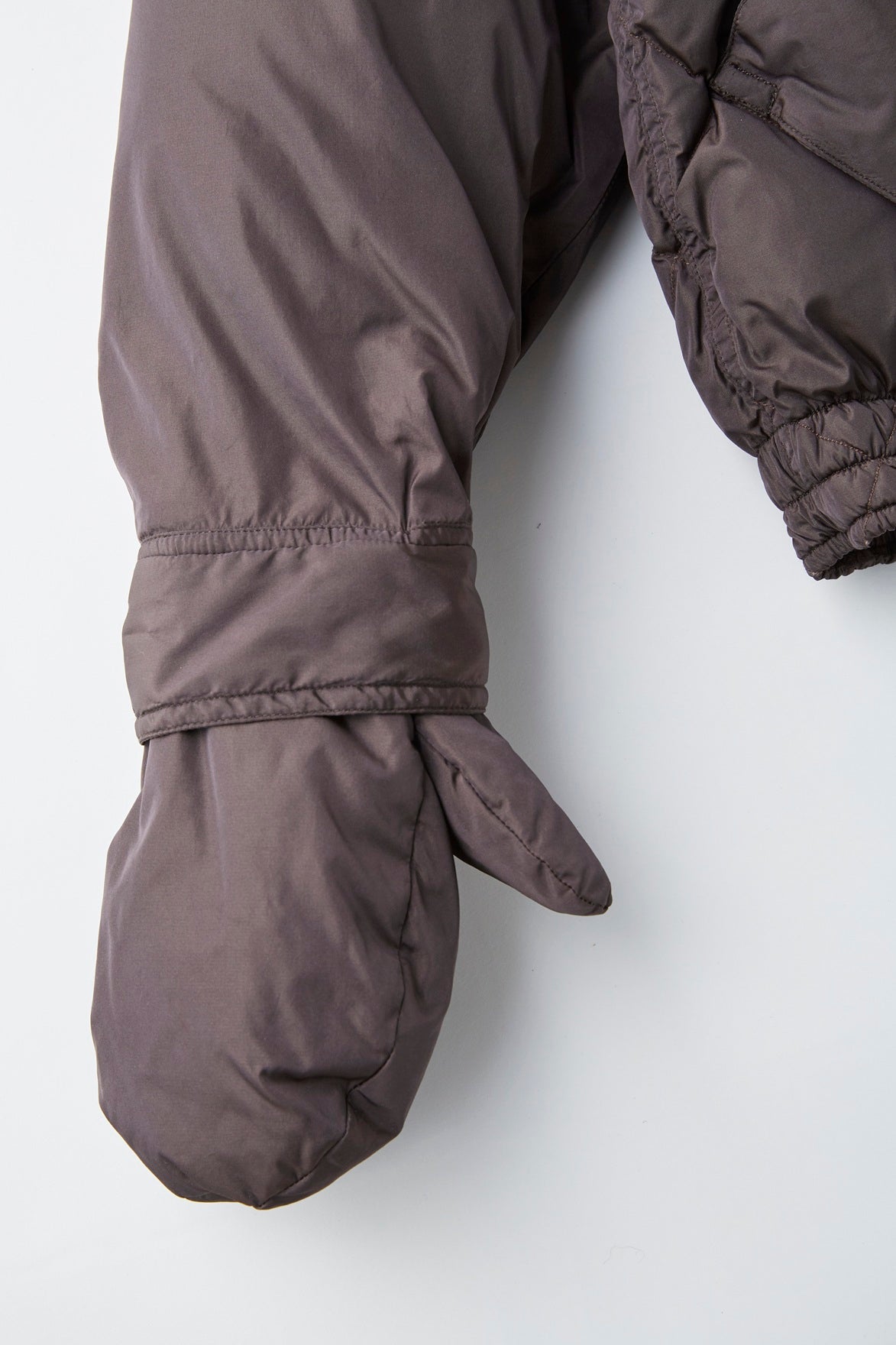 HIGH-COUNT SILK MITTEN PUFF JACKET - 252OJ-JK13