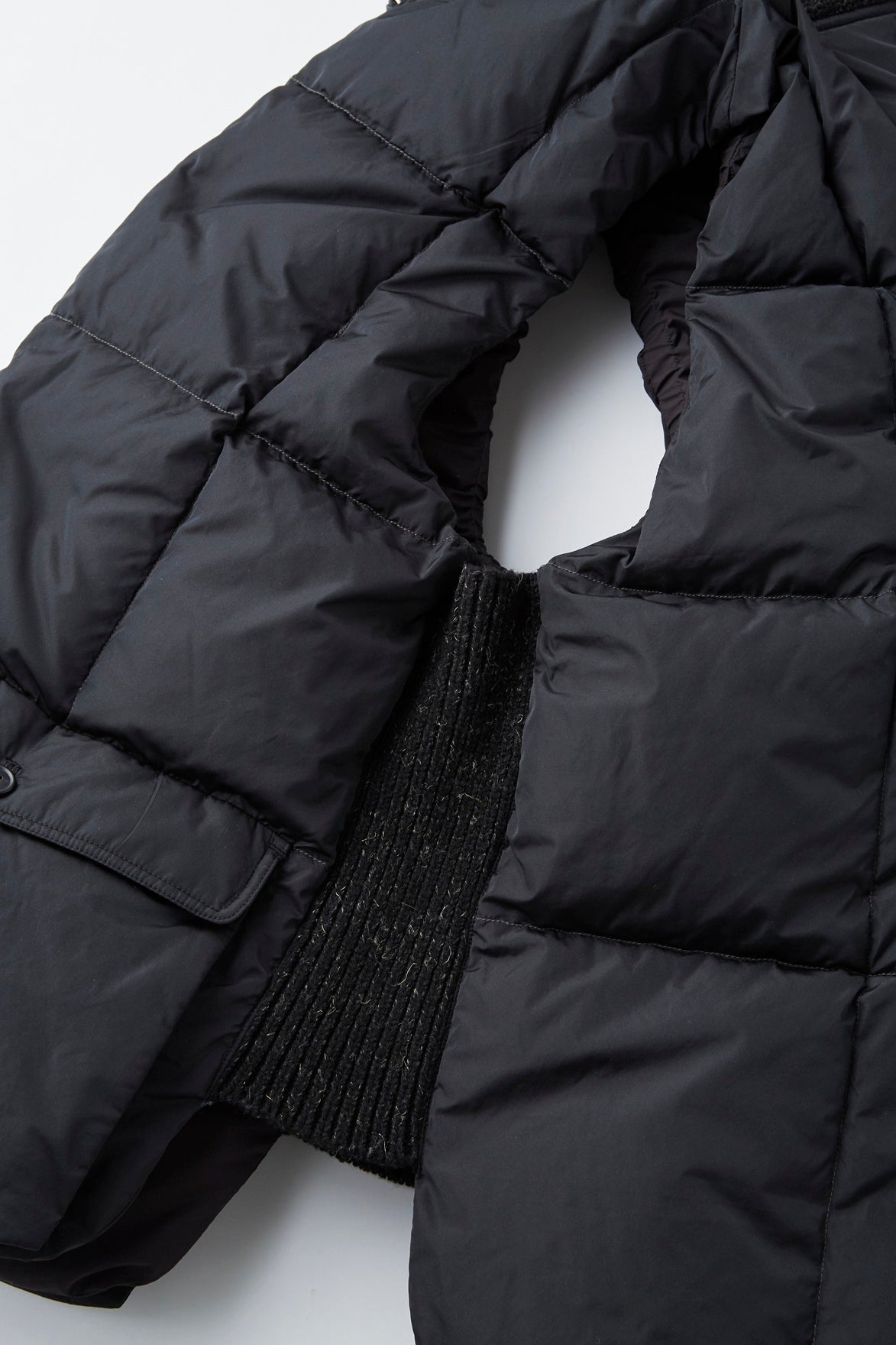 HIGH-COUNT SILK PUFF VEST - 252OJ-VT02