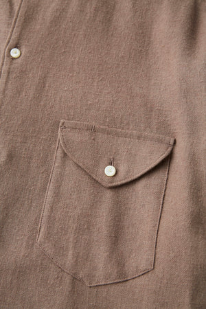 BAND COLLAR LONG TAIL SHIRTS - 252OJ-SH01