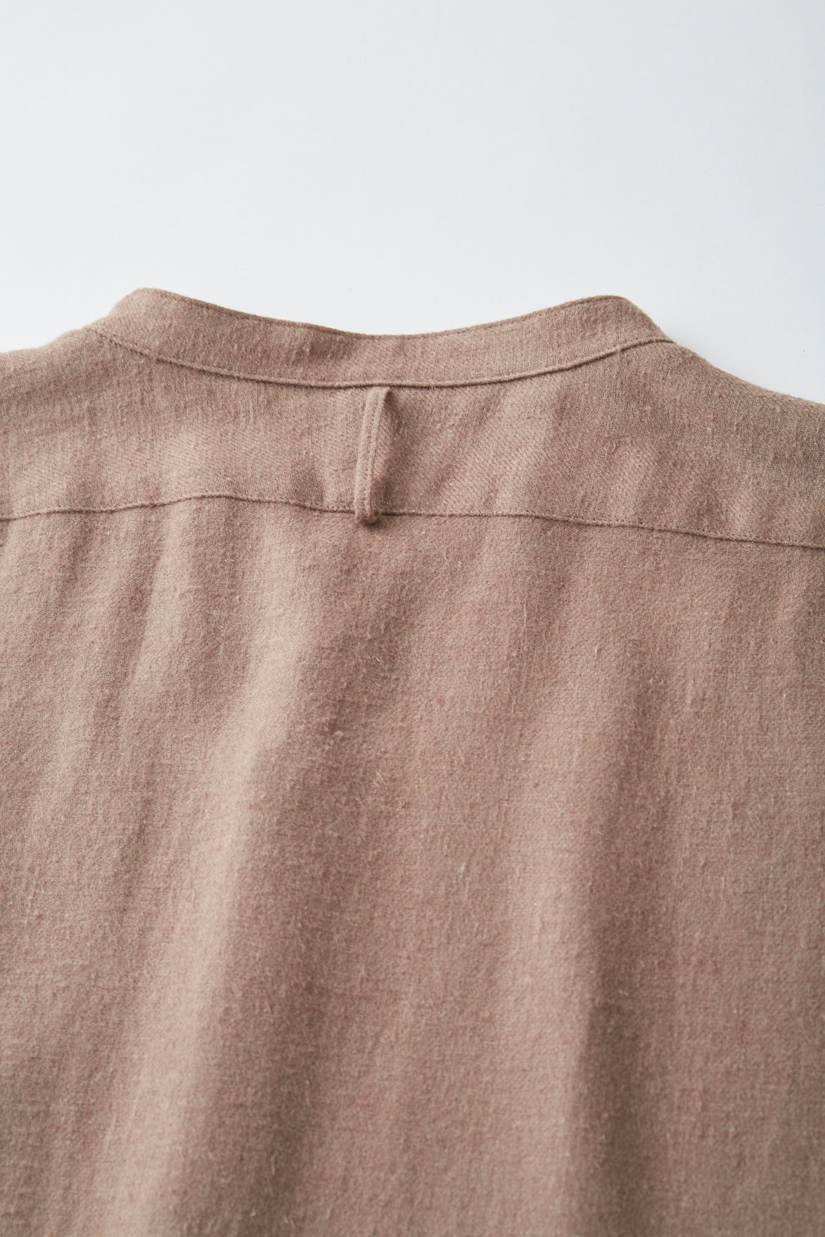 BAND COLLAR LONG TAIL SHIRTS - 252OJ-SH01