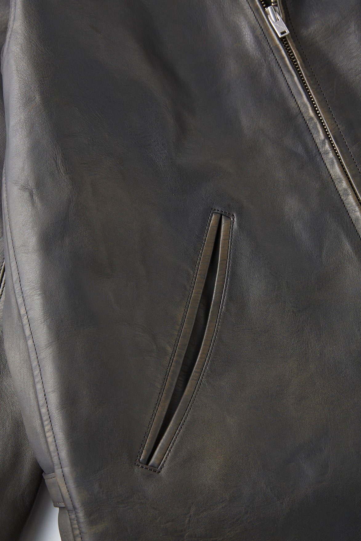 PATINA HORSE-HIDE HENDRICK JACKET - 252OJ-JK19
