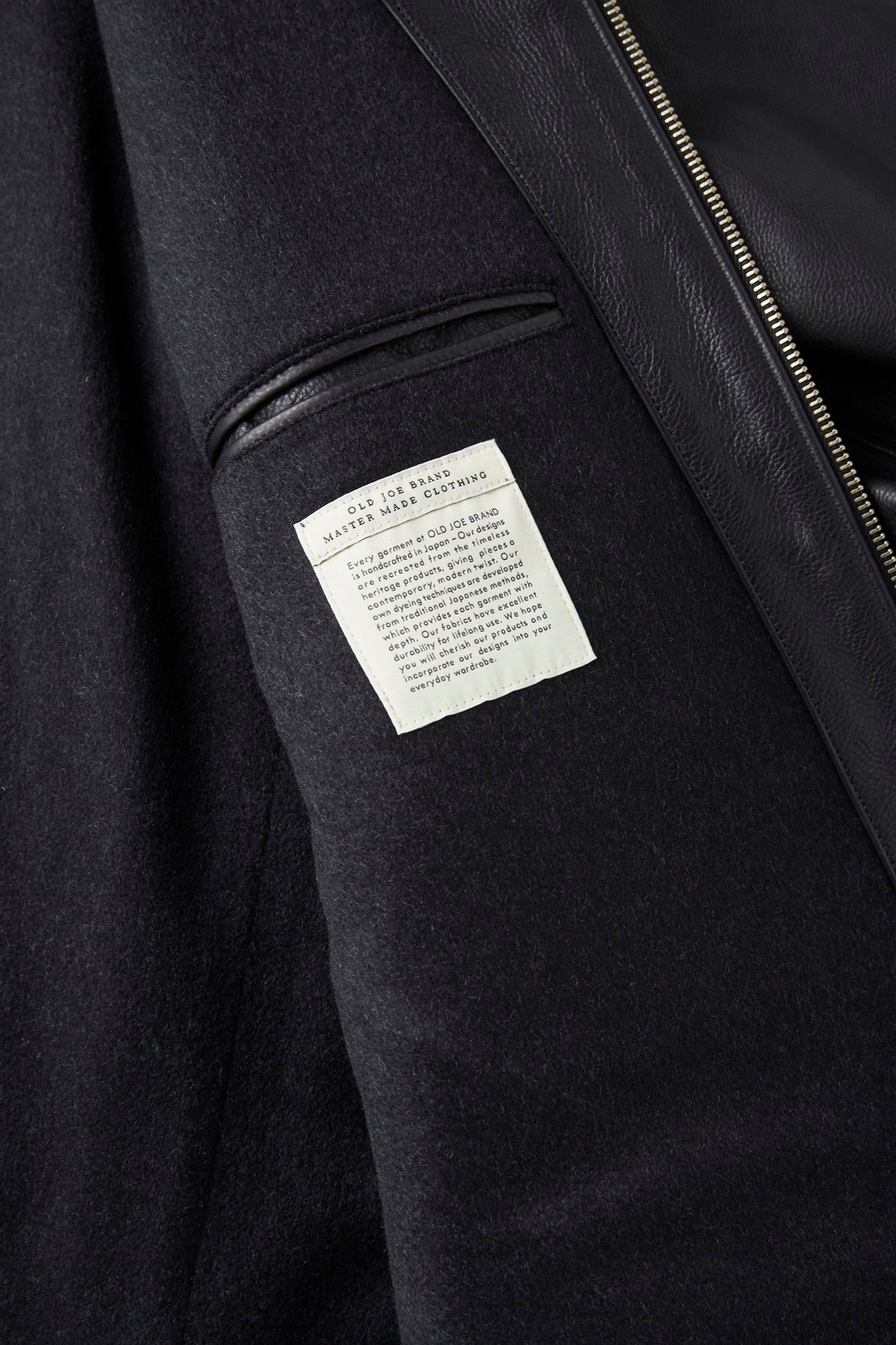 STUNNING LEATHER ALBERT JACKET（ITALIAN CALF) - 252OJ-JK21