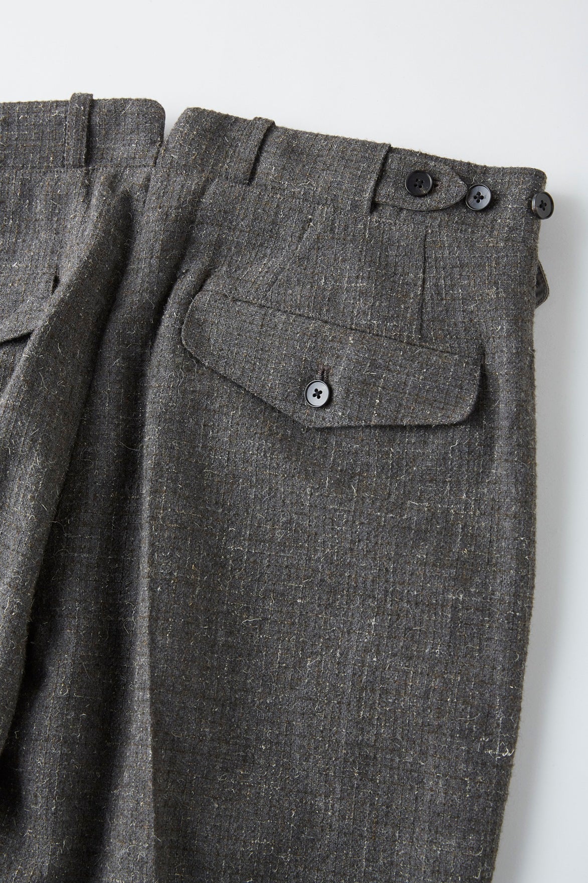 DOUBLE-PLEATED DRAPE TROUSER - 252OJ-PT01