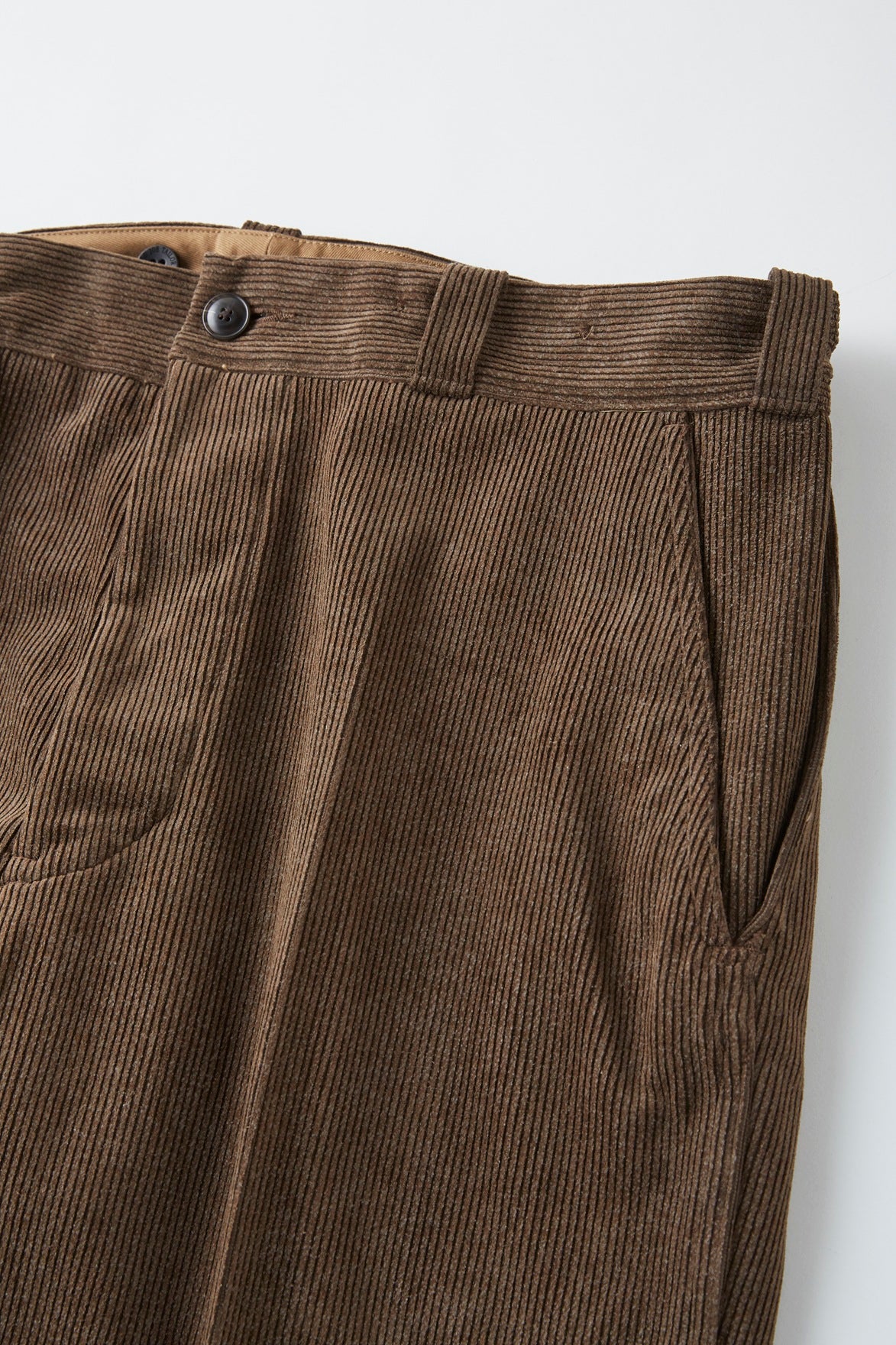 PRINTED CORDS SPRIT POCKET TROUSER - 252OJ-PT02