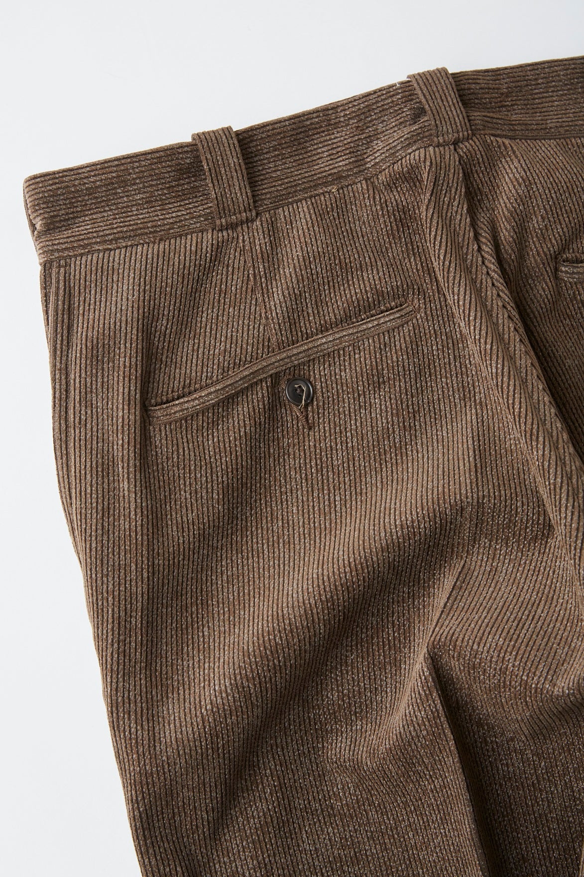 PRINTED CORDS SPRIT POCKET TROUSER - 252OJ-PT02