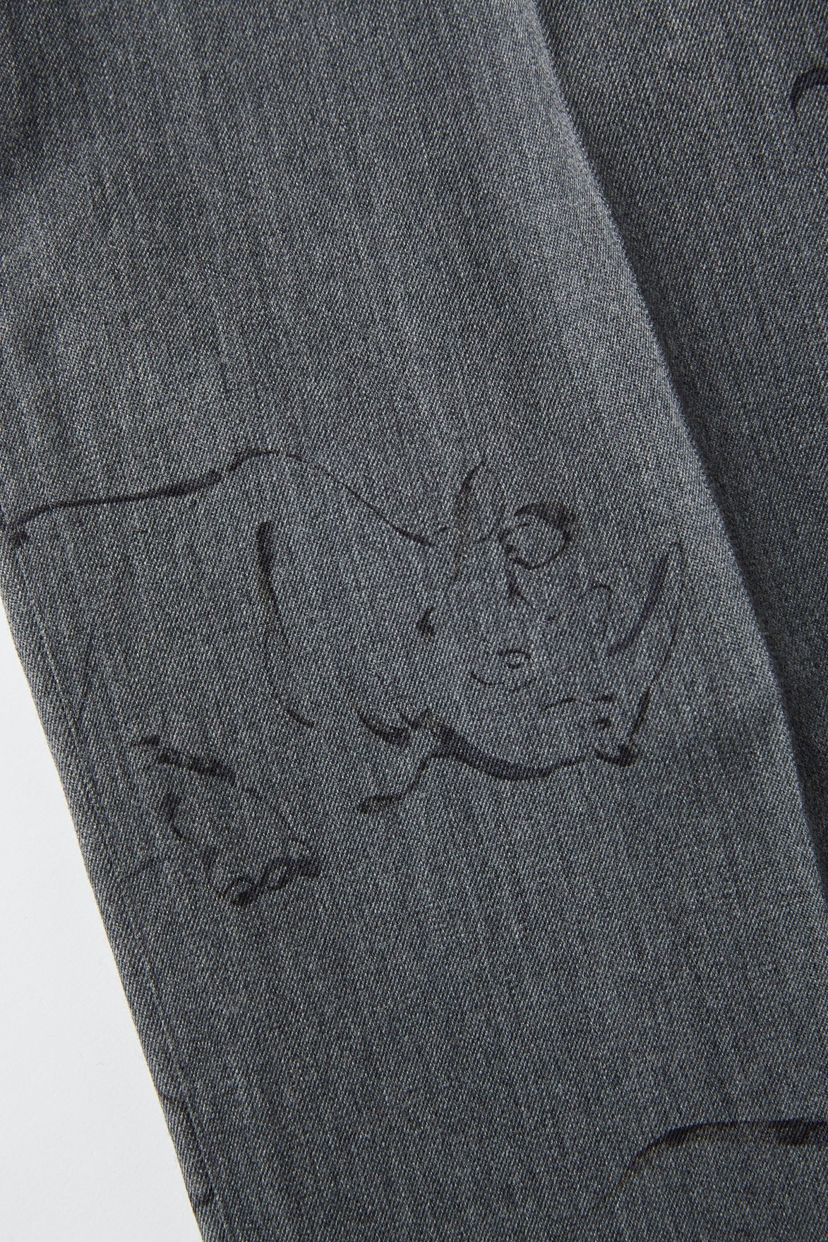 ORIGINAL PRINTED EASY TROUSER (Animal Drawing) - 252OJ-PT06