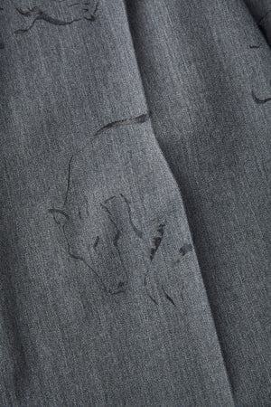 ORIGINAL PRINTED EASY TROUSER (Animal Drawing) - 252OJ-PT06