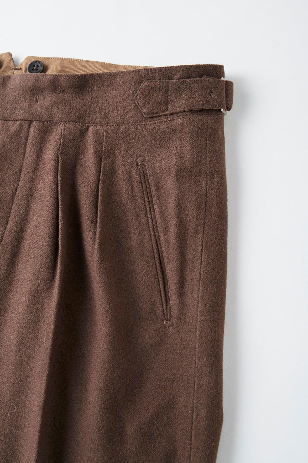 DOUBLE-PLEATED SMARTY TROUSER - 252OJ-PT08