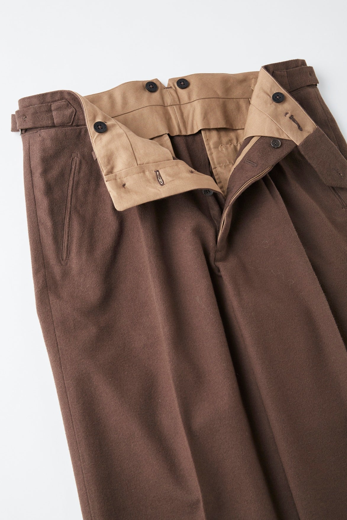 DOUBLE-PLEATED SMARTY TROUSER - 252OJ-PT08