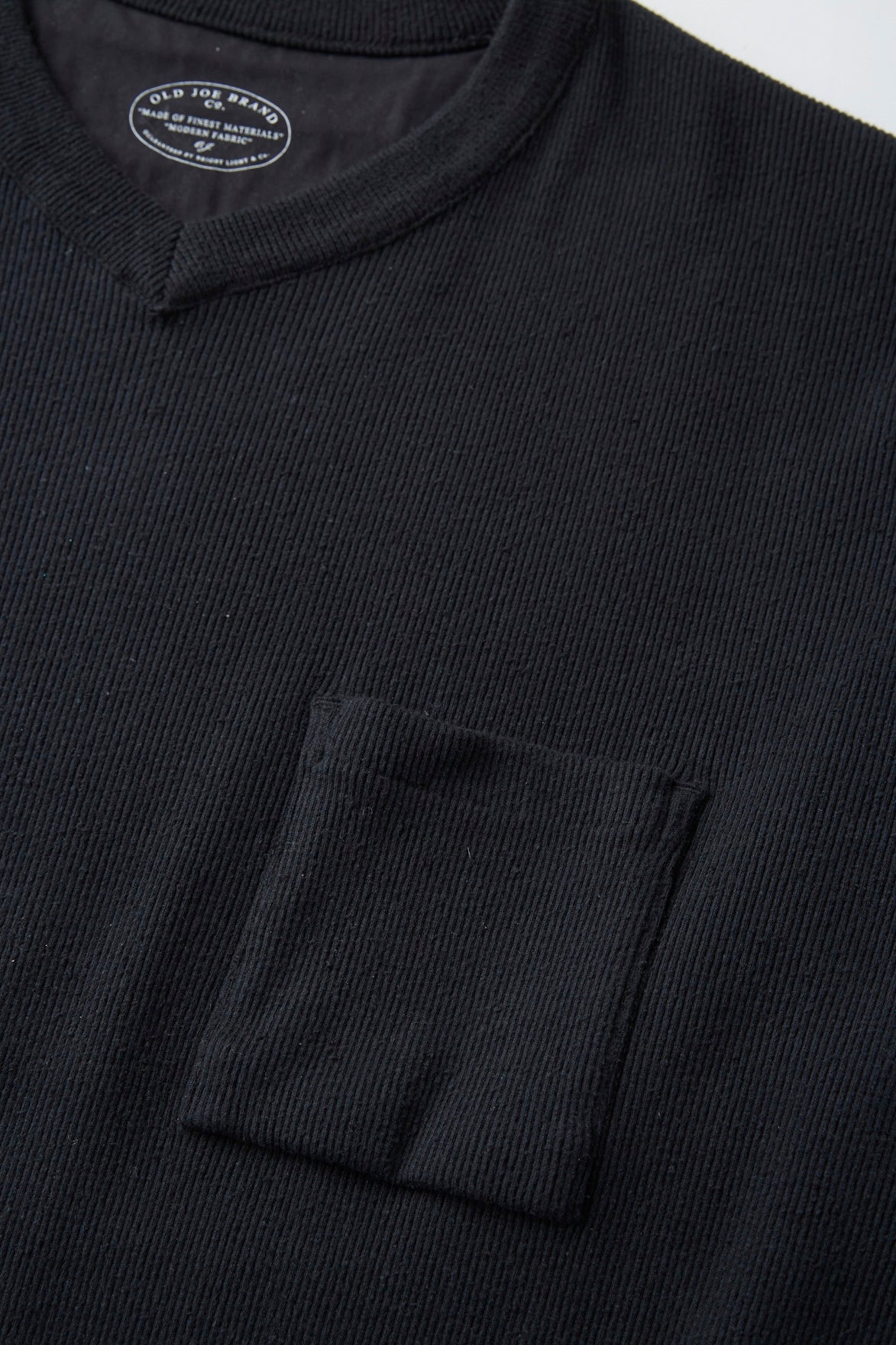 V-NECK SILK NEP RIBED TOPS - 252OJ-CT05