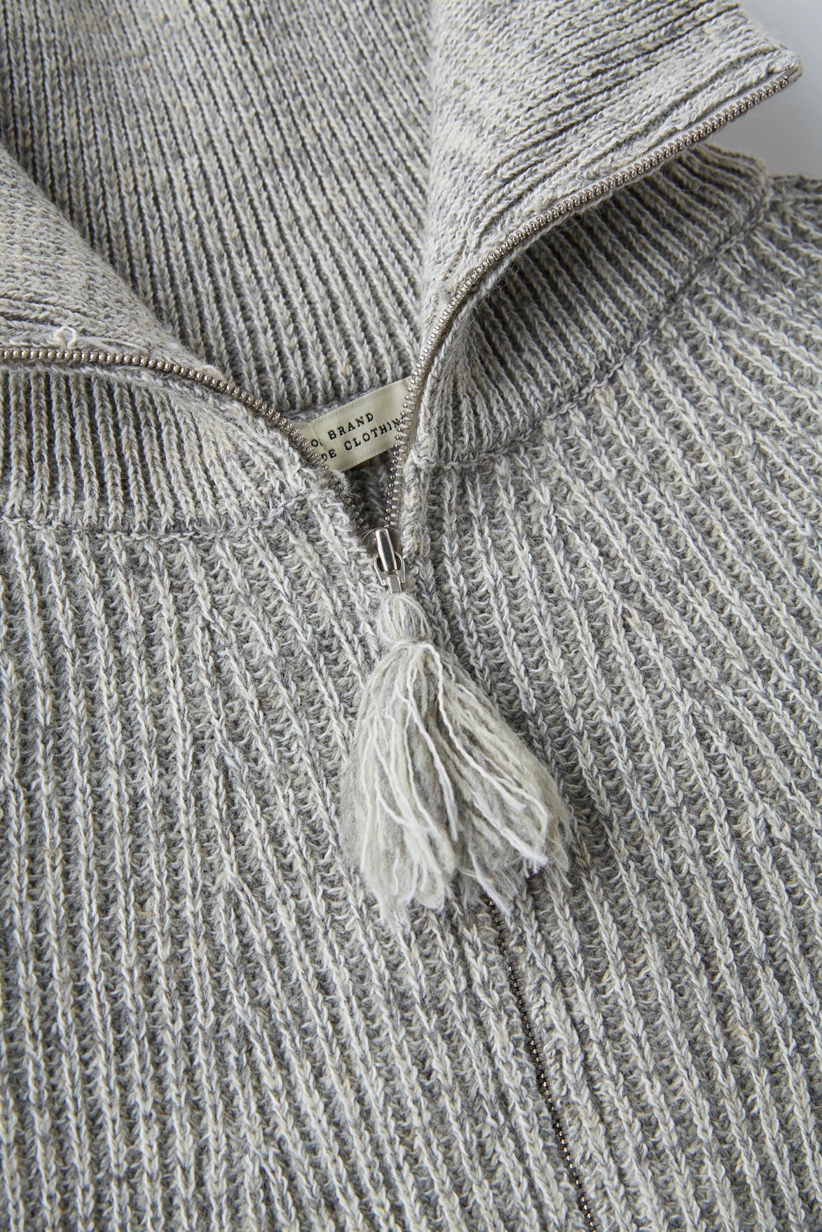 BLENDED KENPI ZIP SWEATER - 252OJ-KN02