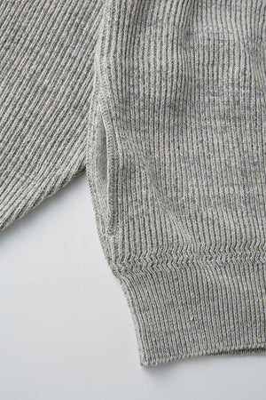 BLENDED KENPI ZIP SWEATER - 252OJ-KN02
