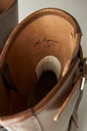The Engineer” ARTISAN LEATHER ENGINEER BOOTS - 252OJ-FW02 – OLD