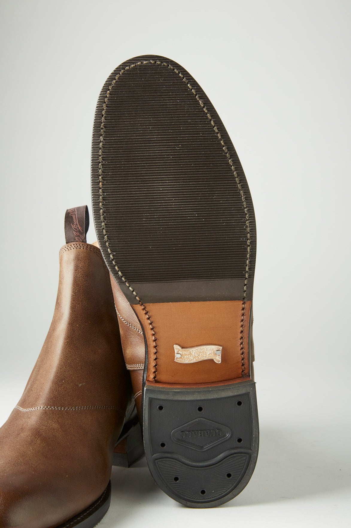 The Rover” ARTISAN LEATHER SIDE-GORE BOOTS - 252OJ-FW01 – OLD JOE