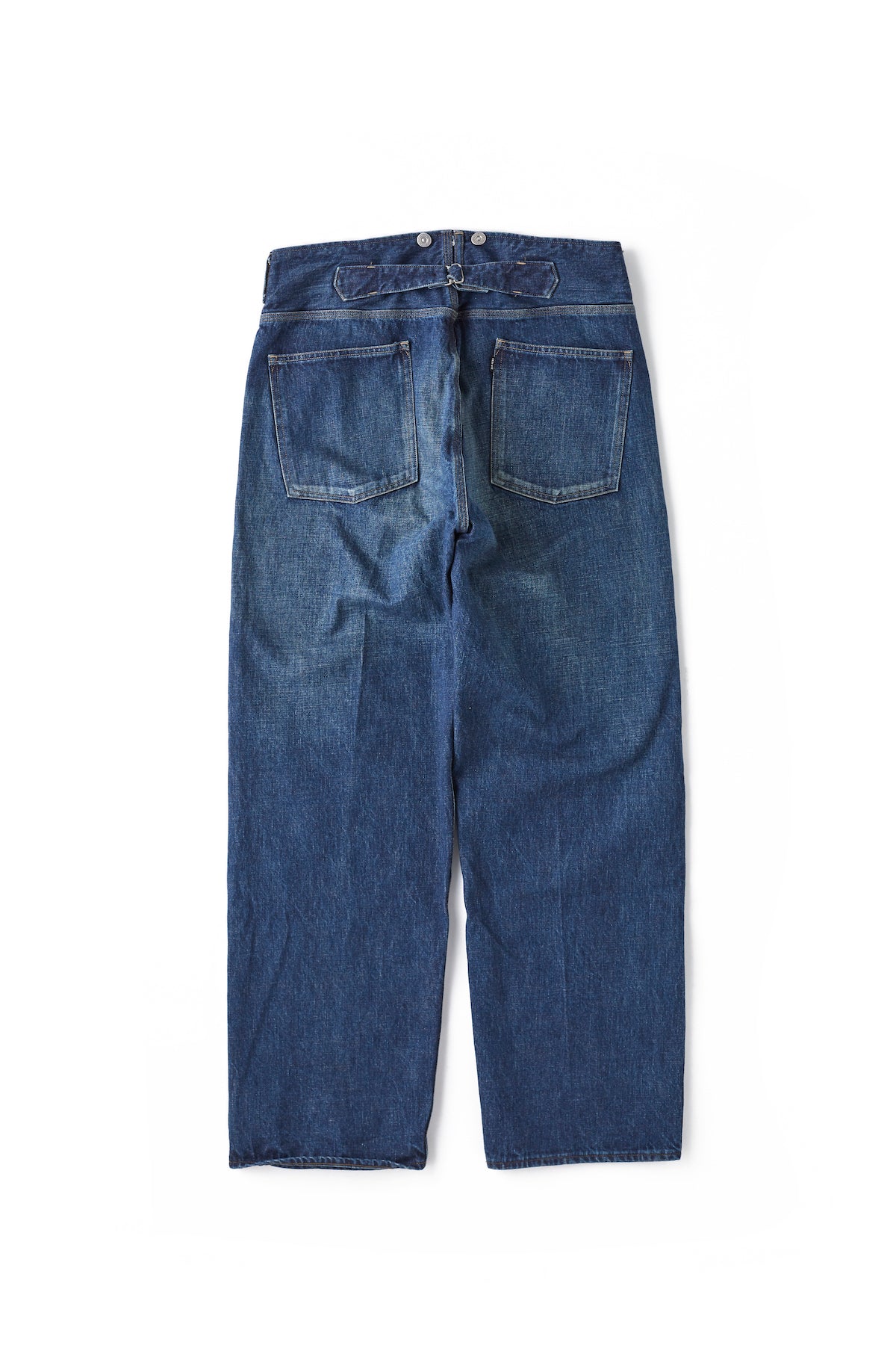 BELTLESS WAIST JEAN TROUSER"990" (FADE INDIGO) - 241OJ-PT12