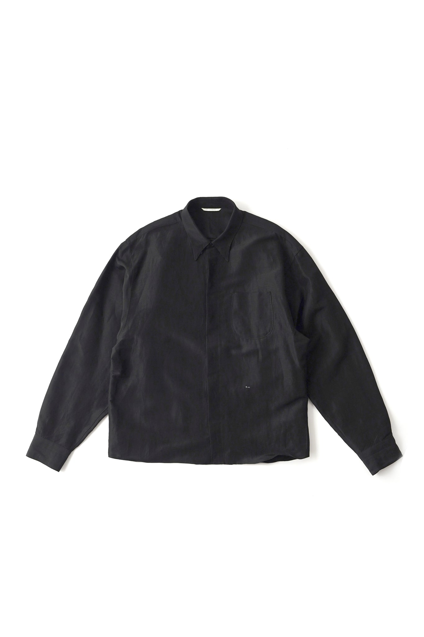 CROPPED HIDDEN BUTTON COLLAR SHIRTS - 261OJ-SH03 – OLD JOE BRAND