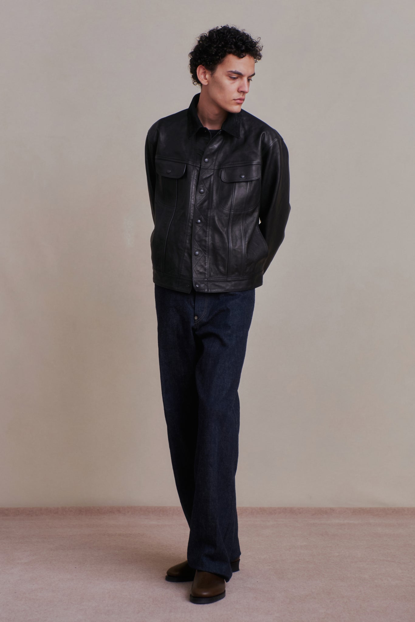 PATINA HORSE-HIDE ROPER JACKET - 261OJ-JK17 – OLD JOE BRAND