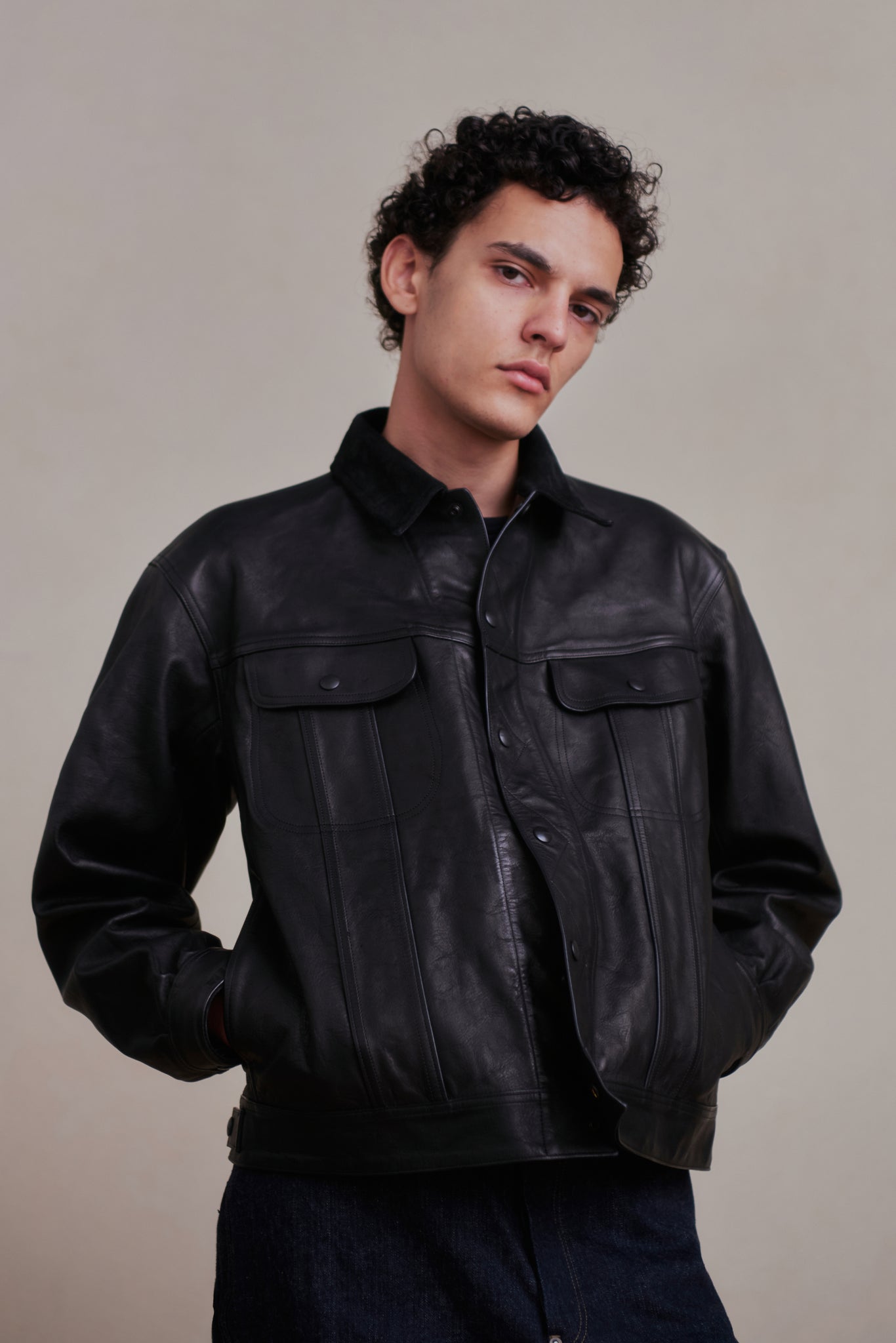 PATINA HORSE-HIDE ROPER JACKET - 261OJ-JK17 – OLD JOE BRAND