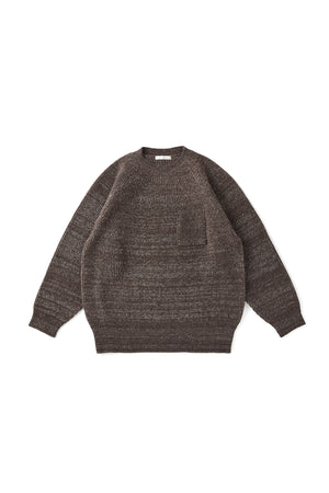 BLENDED KEMPI CREW-NECK SWEATER - 252OJ-KN01
