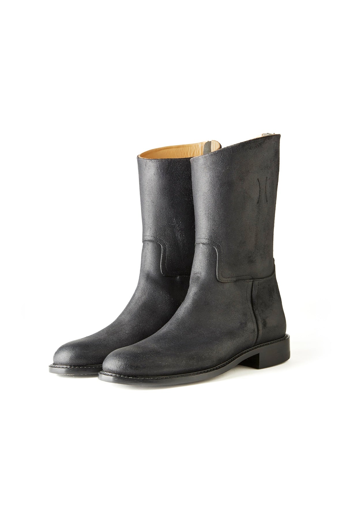 OLD JOE ARTISAN LEATHER ENGINEER BOOTS 黒