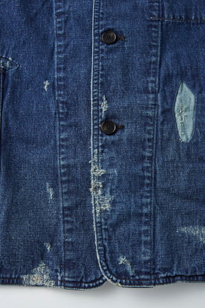 SAILOR COLLAR CHORE JACKET (SCAR FACE) - 252OJ-JK30 – OLD JOE BRAND