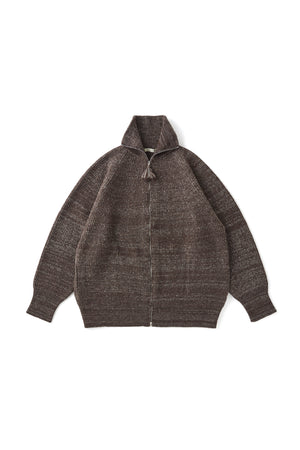 BLENDED KENPI ZIP SWEATER - 252OJ-KN02