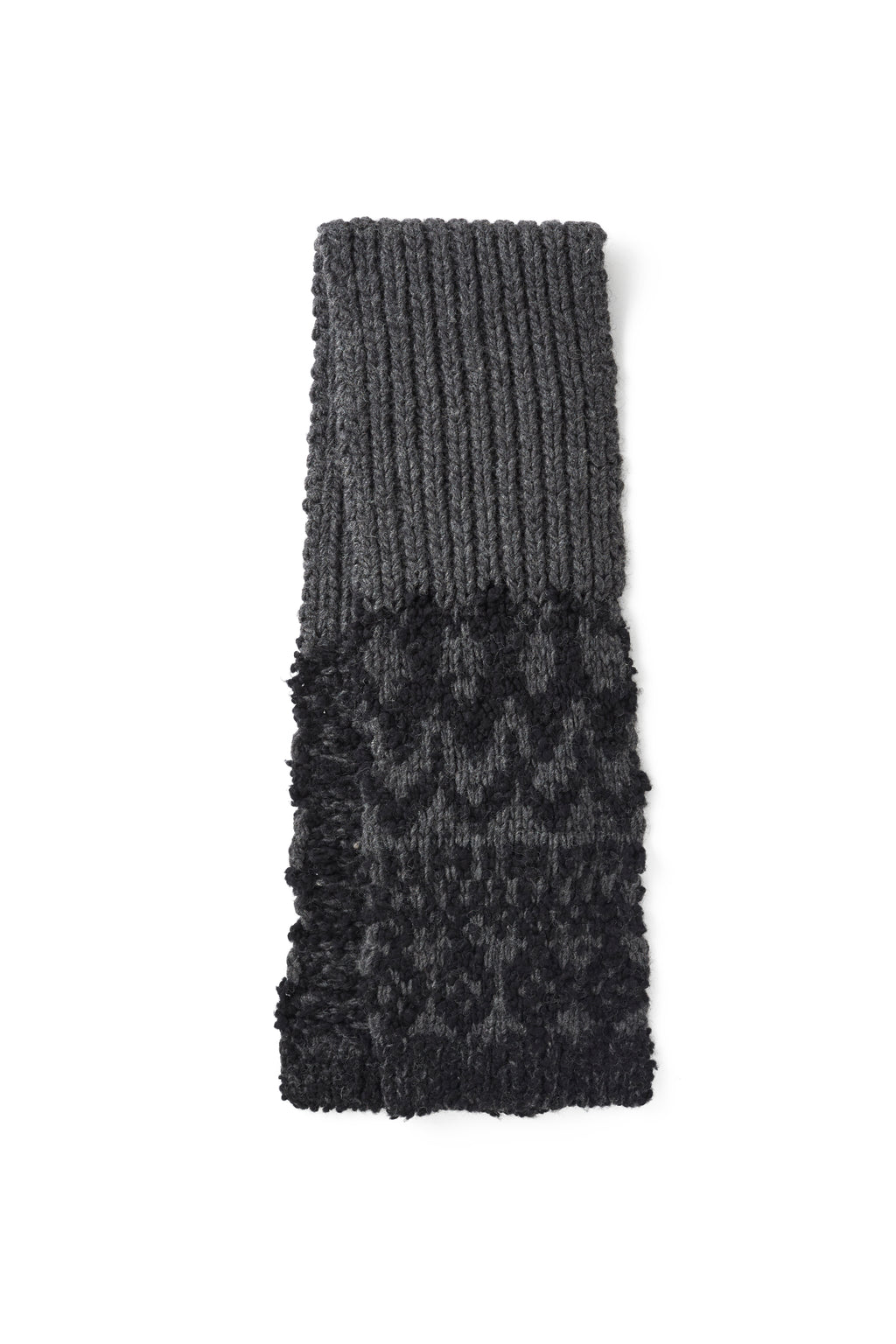 NORDIC HAND SWEATER SCARF - 252OJ-AC06