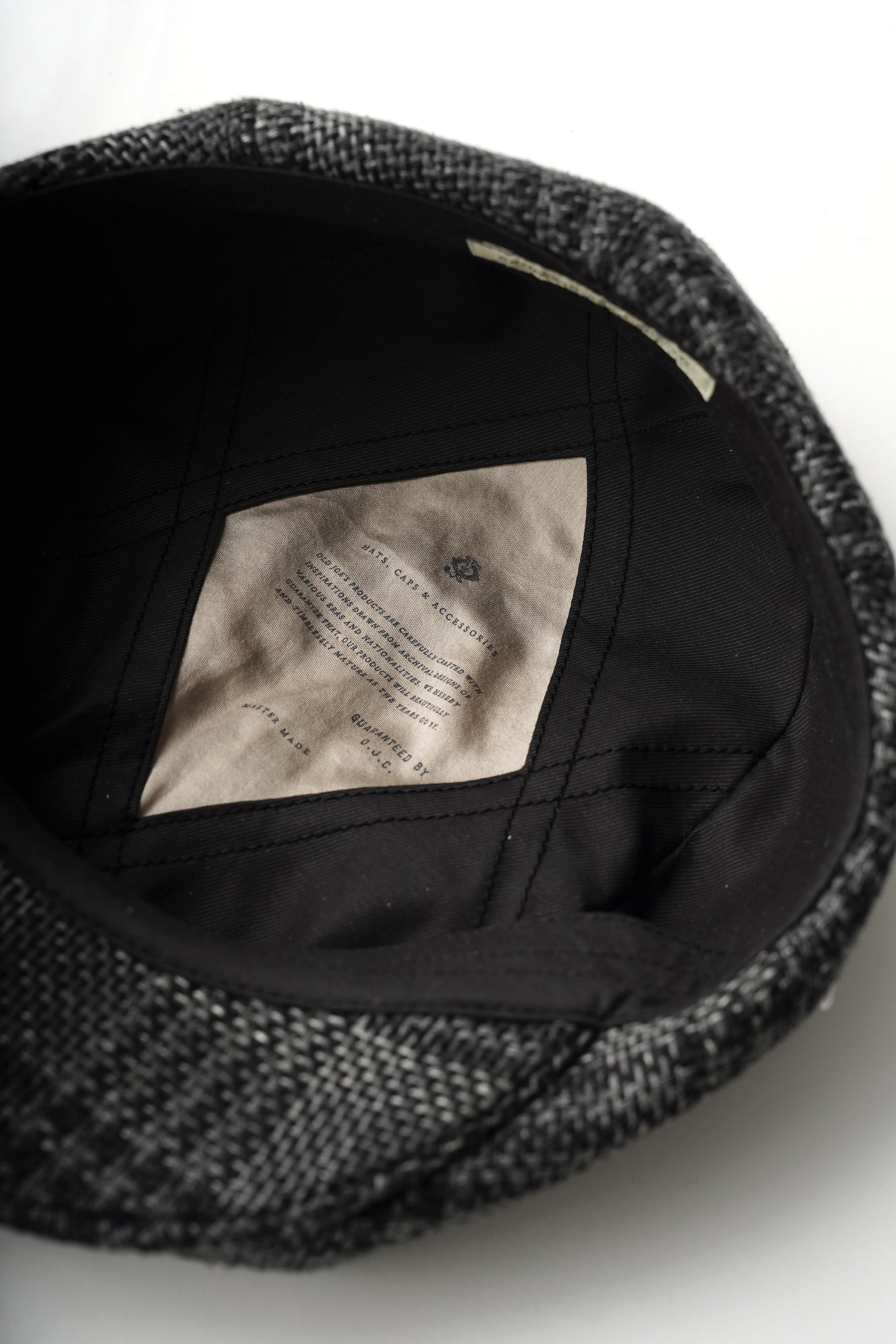 帽子 old joe peaked cap (summer tweed) 24ss SUMMER TWEED PEAKED CAP - 261OJ-HT01 – OLD JOE BRAND